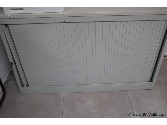 Jalouziedeurkast incl. sleutels - 125x50x77cm - afbeelding 3 van  4