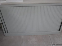 Jalouziedeurkast incl. sleutels - 125x50x77cm - afbeelding 3 van  4