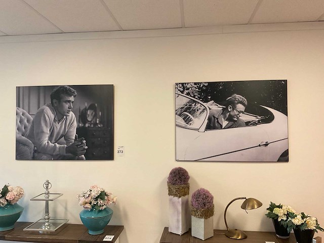 James dean wanddecoratie (3x) - afbeelding 1 van  4