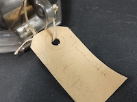 James dixon & sons in sheffield, engeland antieke (19de eeuw)tinnen theepot - afbeelding 4 van  5