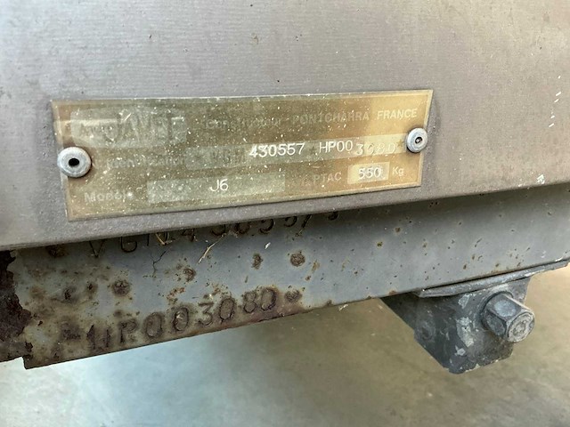 Jamet j6 aanhangwagen - afbeelding 6 van  7