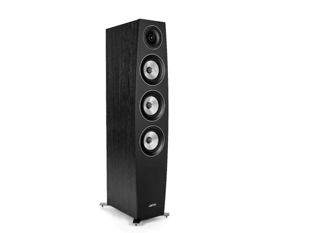 Jamo concert 9 series c 97ii black ash vrijstaande speaker - afbeelding 1 van  4