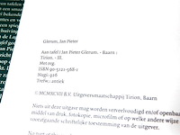 Jan pieter glerum. aan tafel - afbeelding 2 van  5