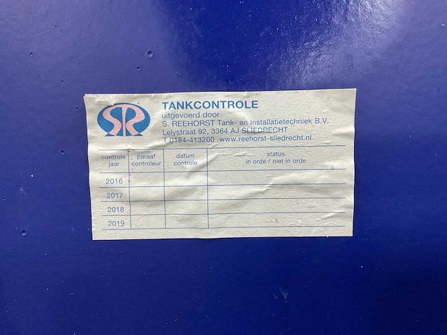 Jan smolders 1500 diesel tank - afbeelding 3 van  11
