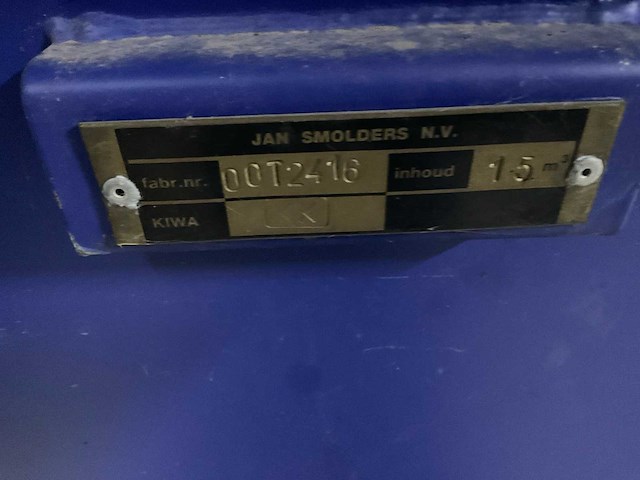 Jan smolders 1500 diesel tank - afbeelding 10 van  11
