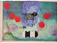 Jan van riet - zeefdruk - 70 x 100 - afbeelding 2 van  3