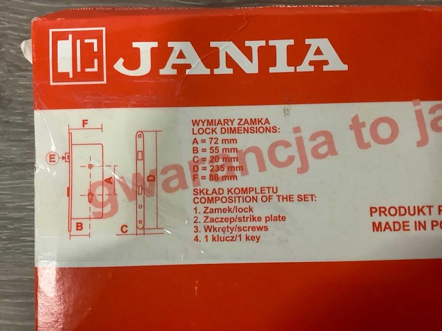 Jania insteekslot (6x) - afbeelding 3 van  4