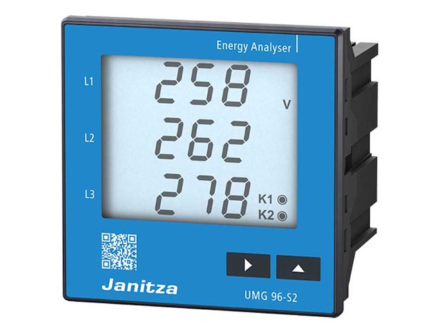 Janitza - umg96-s2 - inbouwmeetapparaat (5x) - afbeelding 1 van  3