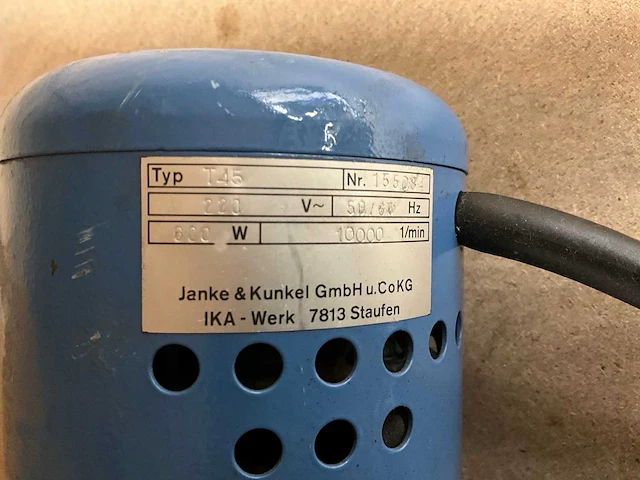 Janke & kunkel t45 roerder - afbeelding 6 van  6