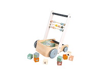 Janod sweet cocoon duwkar blokken abc inclusief 20 blokken - afbeelding 4 van  4