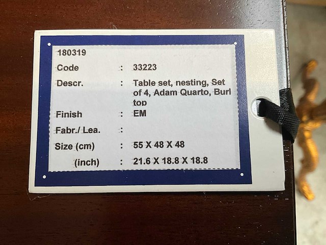 Jansen furniture adam quatro bijzettafel - afbeelding 4 van  4