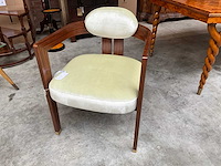Jansen furniture art deco fauteuil - afbeelding 1 van  6