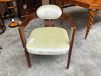 Jansen furniture art deco fauteuil - afbeelding 2 van  6