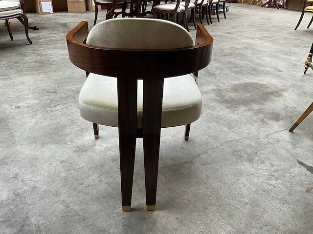 Jansen furniture art deco fauteuil - afbeelding 4 van  6