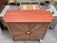 Jansen furniture cabinet sunburst zebra kast - afbeelding 4 van  8