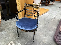 Jansen furniture chinoiserie-cust eetkamerstoel (5x) - afbeelding 2 van  8