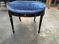 Jansen furniture chinoiserie-cust eetkamerstoel (5x) - afbeelding 7 van  8