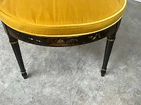 Jansen furniture chinoiserie eetkamerstoel (6x) - afbeelding 4 van  7