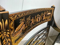 Jansen furniture chinoiserie eetkamerstoel (6x) - afbeelding 5 van  7