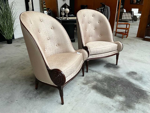 Jansen furniture fireside evita fauteuil (2x) - afbeelding 3 van  7