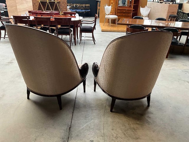 Jansen furniture fireside evita fauteuil (2x) - afbeelding 5 van  7