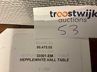 Jansen furniture hepplewhite hall console - afbeelding 4 van  4