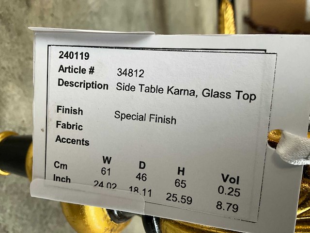 Jansen furniture karna bijzettafel (2x) - afbeelding 4 van  4