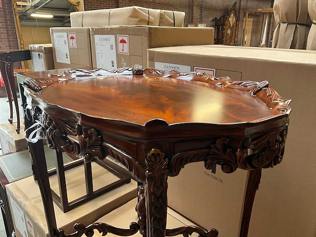 Jansen furniture louis xv center table - afbeelding 2 van  3