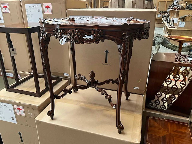Jansen furniture louis xv center table - afbeelding 1 van  6