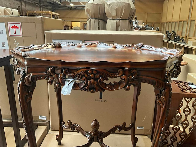 Jansen furniture louis xv center table - afbeelding 4 van  6