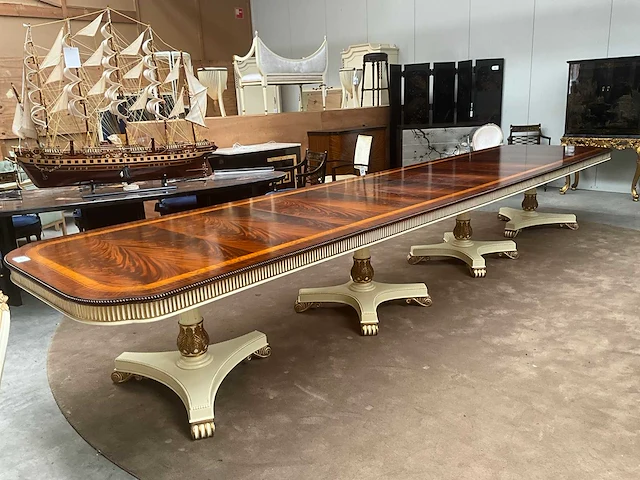 Jansen furniture mullova special size eetkamertafel - afbeelding 2 van  7