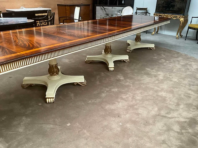 Jansen furniture mullova special size eetkamertafel - afbeelding 4 van  7