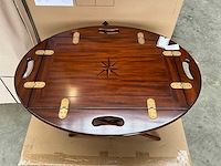 Jansen furniture oval tray koffietafel - afbeelding 2 van  5