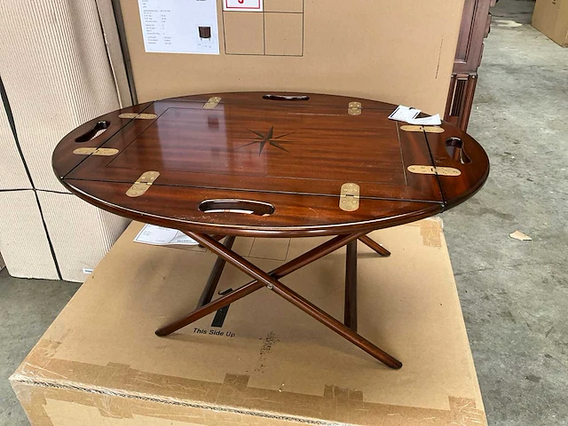 Jansen furniture oval tray koffietafel - afbeelding 1 van  7
