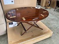 Jansen furniture oval tray koffietafel - afbeelding 2 van  7