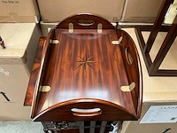 Jansen furniture oval tray koffietafel - afbeelding 5 van  7