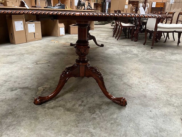 Jansen furniture rechthoek uitschuifbare eetkamertafel - afbeelding 3 van  6