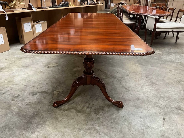Jansen furniture rechthoek uitschuifbare eetkamertafel - afbeelding 3 van  8