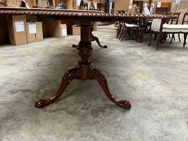 Jansen furniture rechthoek uitschuifbare eetkamertafel - afbeelding 4 van  8