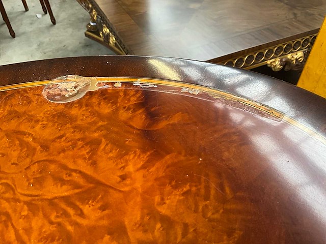 Jansen furniture vanity paris oval kaptafel - afbeelding 3 van  3