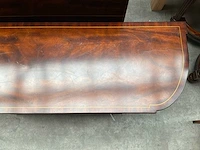 Jansen furniture wall console mahogany kast - afbeelding 9 van  9