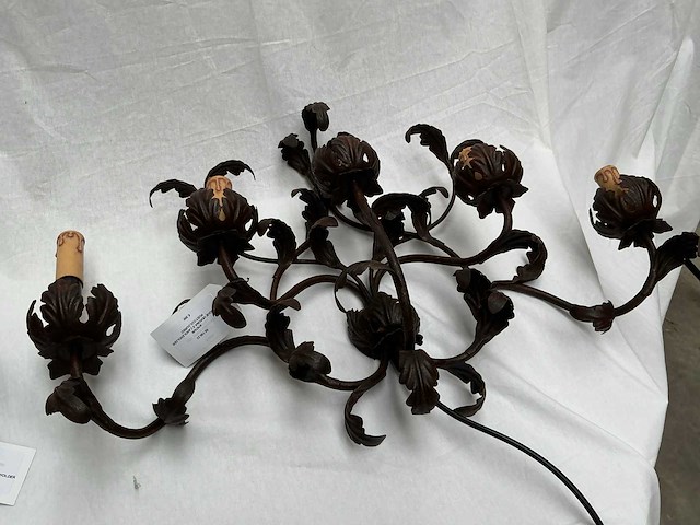 Jansen furniture wandlamp / kaarsenhouder (2x) - afbeelding 3 van  3