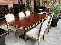 Jansen plume nf9 accents eetkamertafel set (7x)