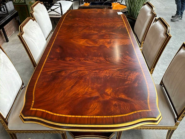 Jansen plume nf9 accents eetkamertafel set (7x) - afbeelding 4 van  11