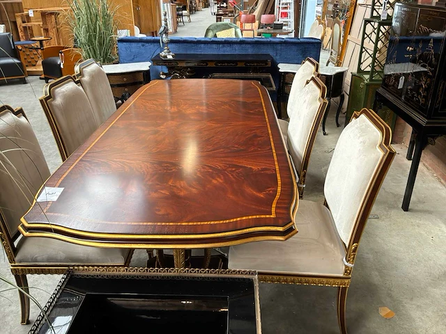 Jansen plume nf9 accents eetkamertafel set (7x) - afbeelding 6 van  11