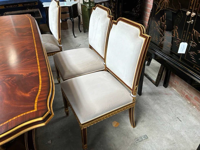 Jansen plume nf9 accents eetkamertafel set (7x) - afbeelding 7 van  11