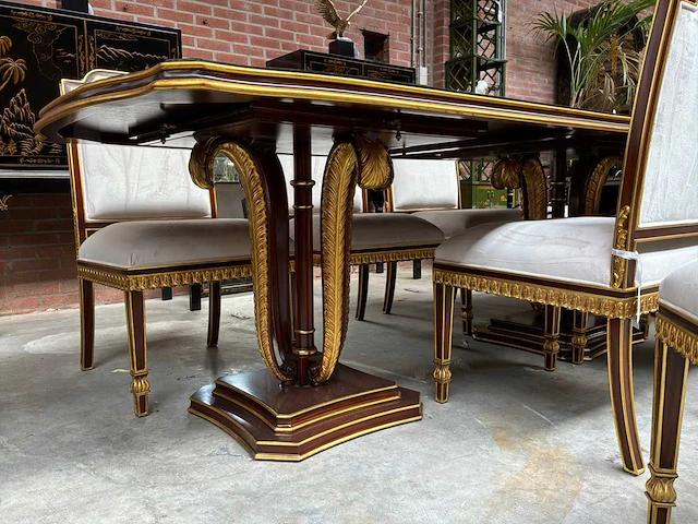 Jansen plume nf9 accents eetkamertafel set (7x) - afbeelding 9 van  11