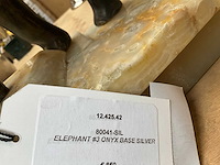 Jansen statue elephant decoratief beeld - afbeelding 3 van  3