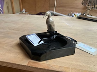 Janssen statue duck - bronzen sculptuur - afbeelding 1 van  3