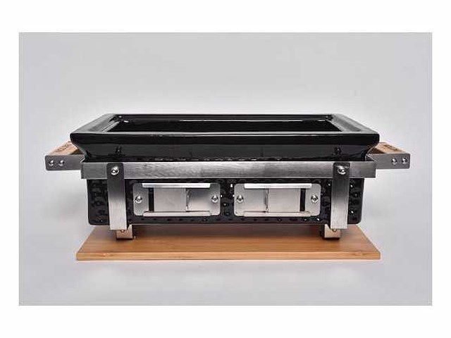 Japanese shichirin grill rechthoek - afbeelding 3 van  9